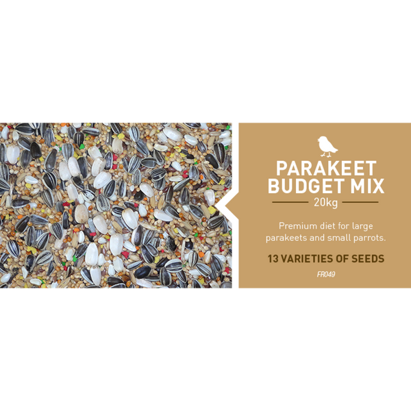 Parakeet Budget Mix 20 KG