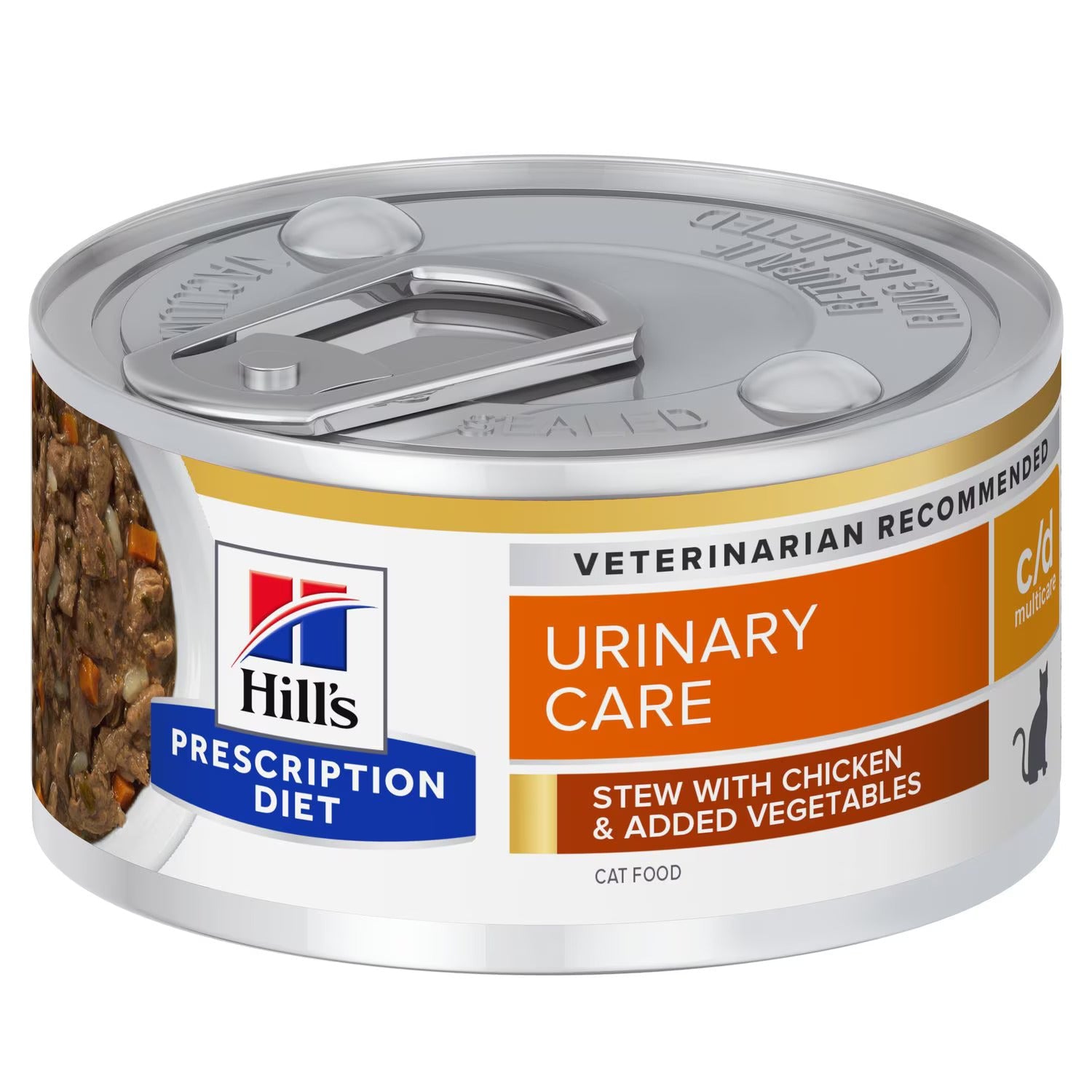 Hill’s Prescription Diet c/d Multicare Feline Chicken & Vegetable Stew (24x82g)