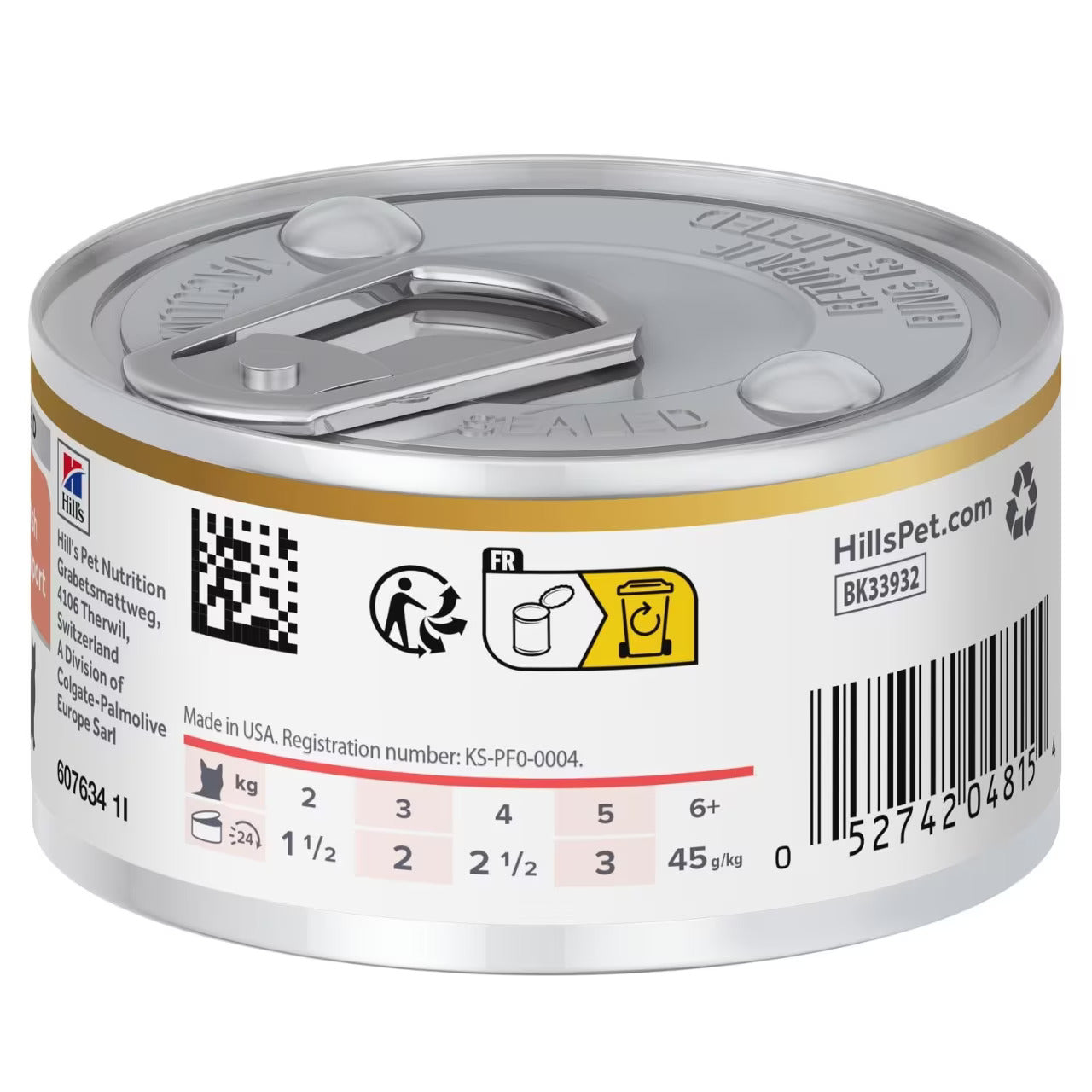 Hill’s Prescription Diet On-Care  Stew for Cat with Chicken & added Vegetables (24x82g)