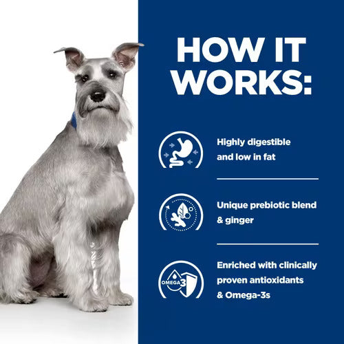 Hill’s Prescription Diet i/d Low Fat Stew for Dogs with Chicken & Vegetables (12x354g)