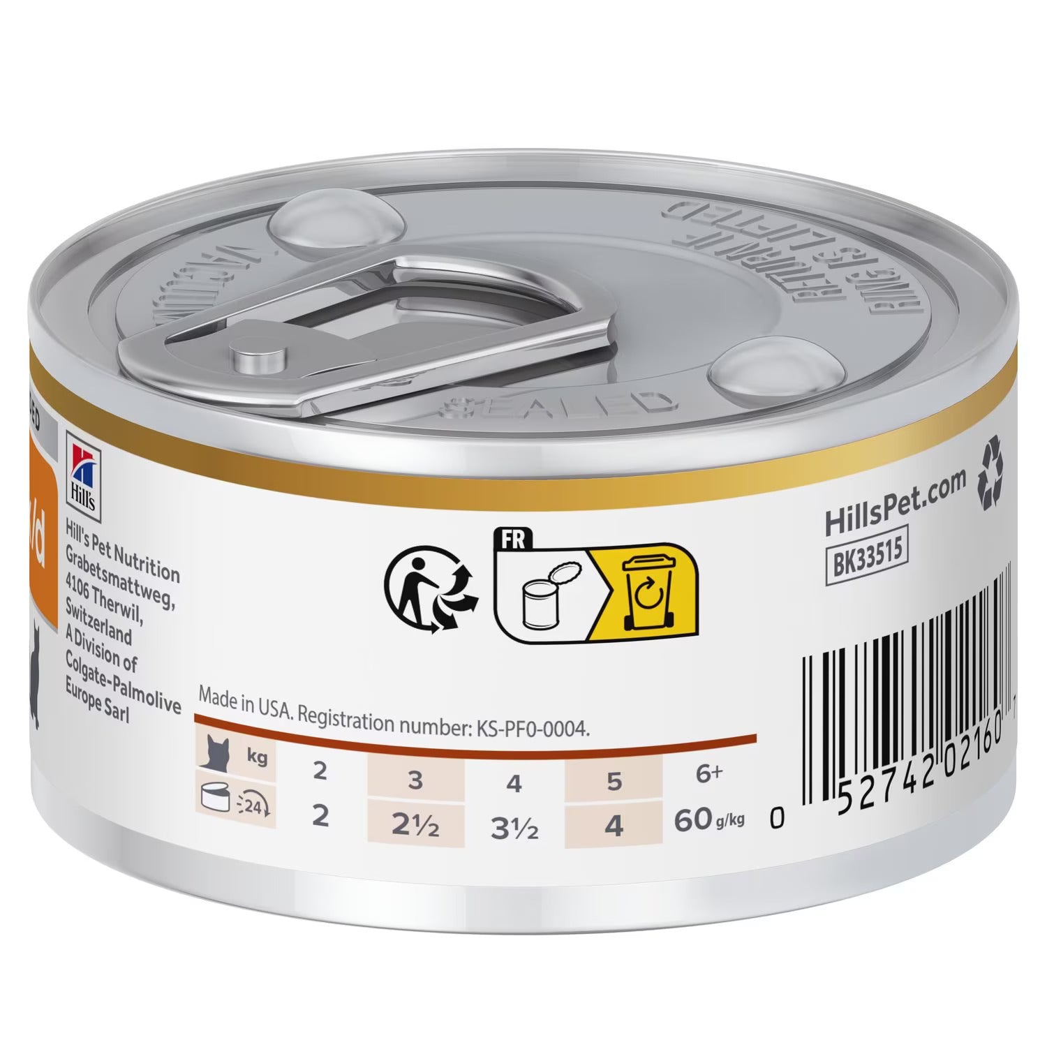 Hill’s Prescription Diet k/d Feline with Stew with Chicken & added Vegetables (24x82g)