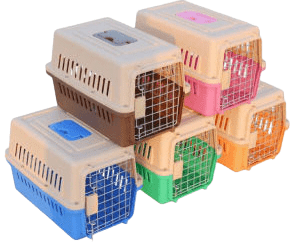 Pet Carrier with Extra Filter Panel Assorted Color - Small - Shopivet.com
