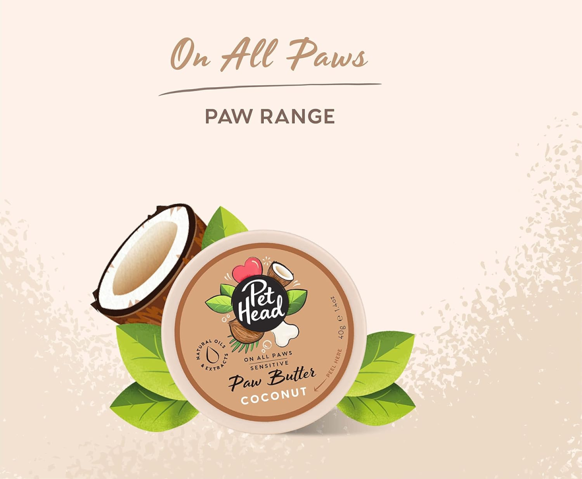 Pet Head On All Paws Coconut Paw Butter 40 g