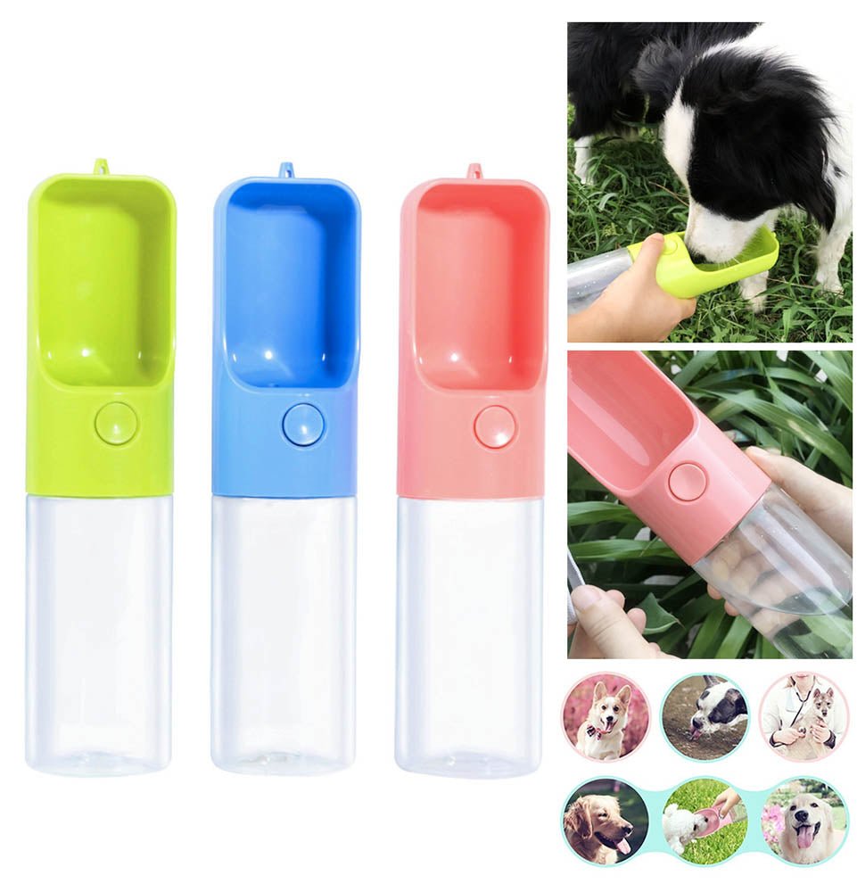 Pet Outdoor Water Cup Dog Outdoor Water Bottle 450ML - Shopivet.com
