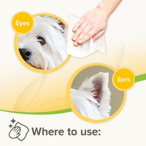 Pet Wipes Ear & Eye (30 Wipes)