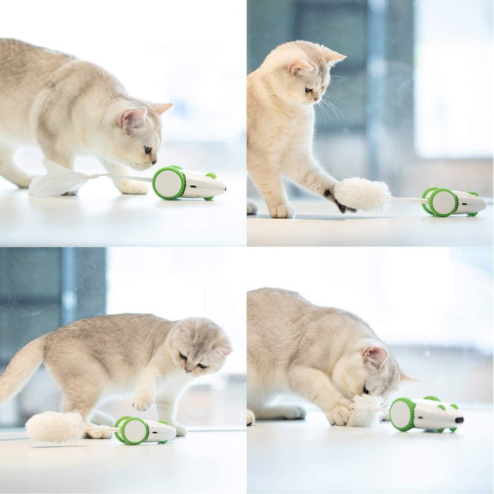 PetGeek Furious Mouse Automatic Interactive Cat Toy - Shopivet.com