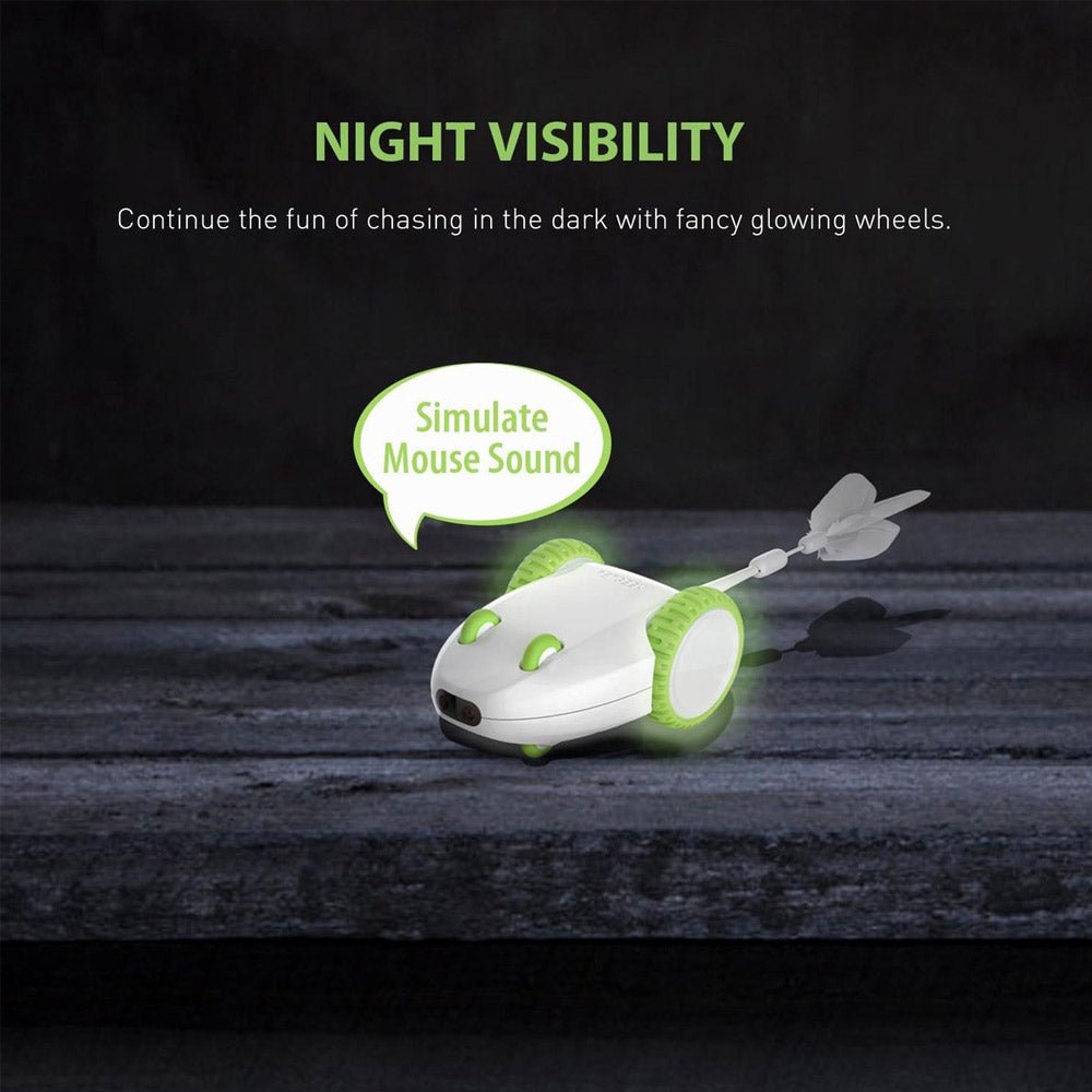 PetGeek Furious Mouse Automatic Interactive Cat Toy - Shopivet.com