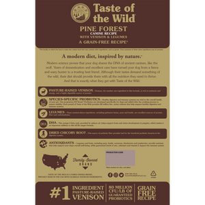 Pine Forest Canine Recipe - 12.2kg(26.89 lbs) - Shopivet.com