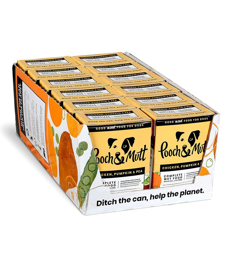 Pooch & Mutt Chicken, Pumpkin & Pea Complete Wet Dog Food 375g - 375g - Shopivet.com
