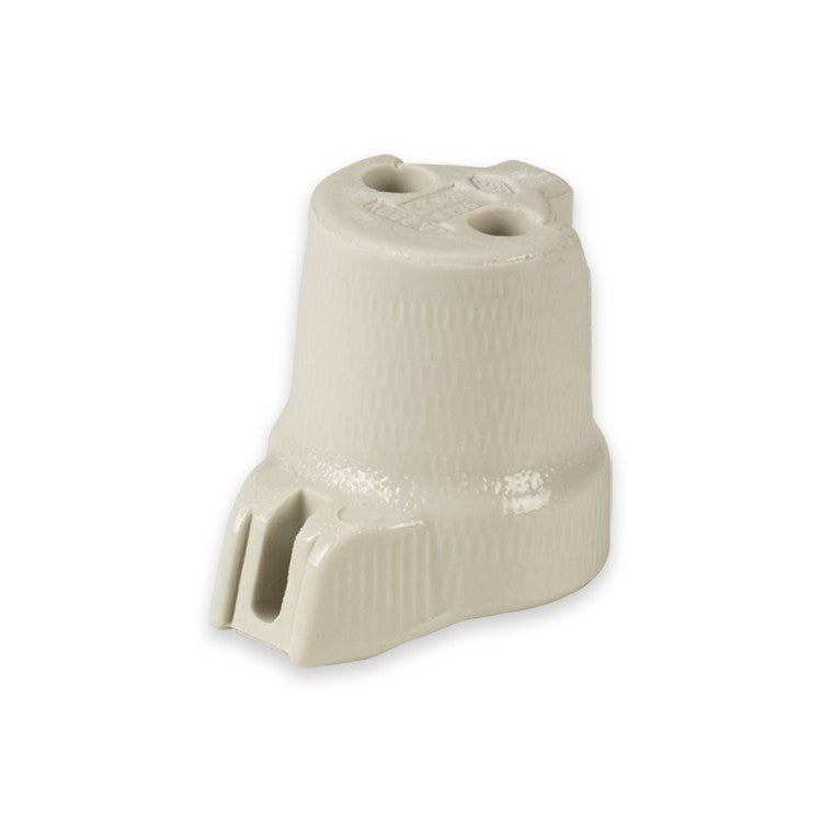 Porcelain Socket E27 - Angled - Shopivet.com