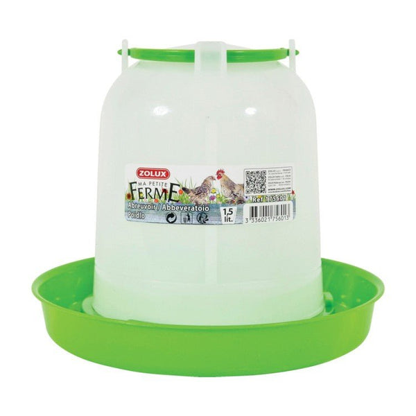 Poultry Water Drinker - 1.5L - Shopivet.com