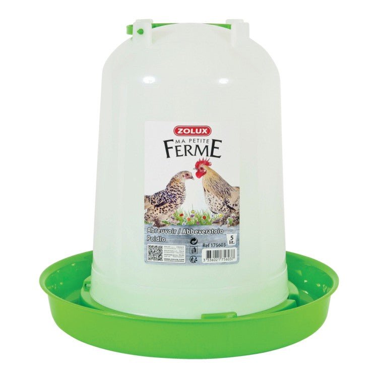 Poultry Water Drinker - 5L - Shopivet.com