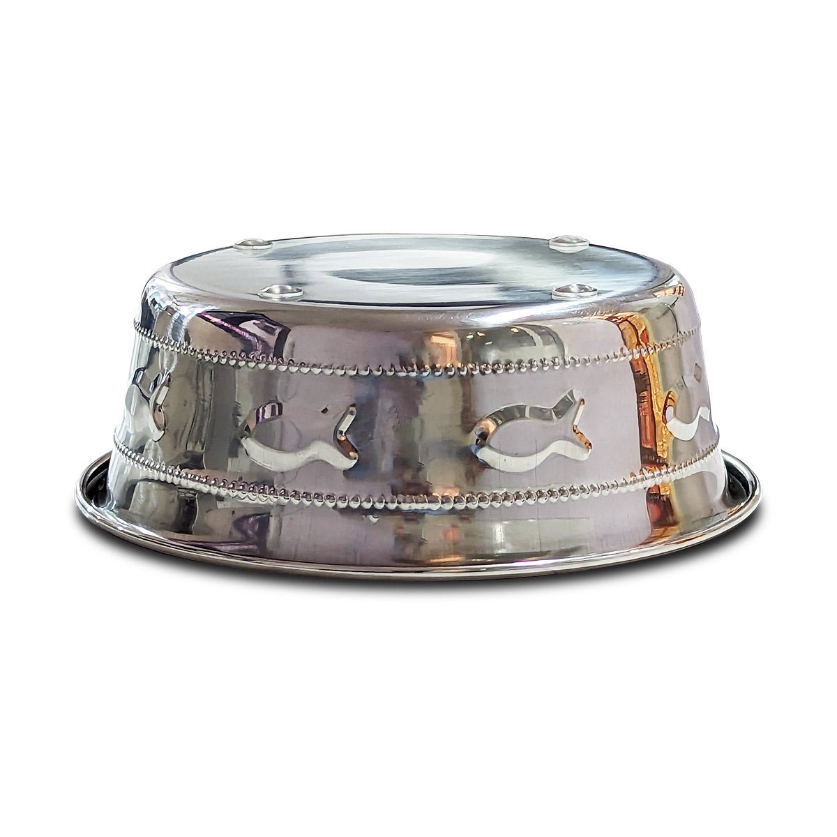 Premium Bowl Fish Embossed - 350 ML - Shopivet.com