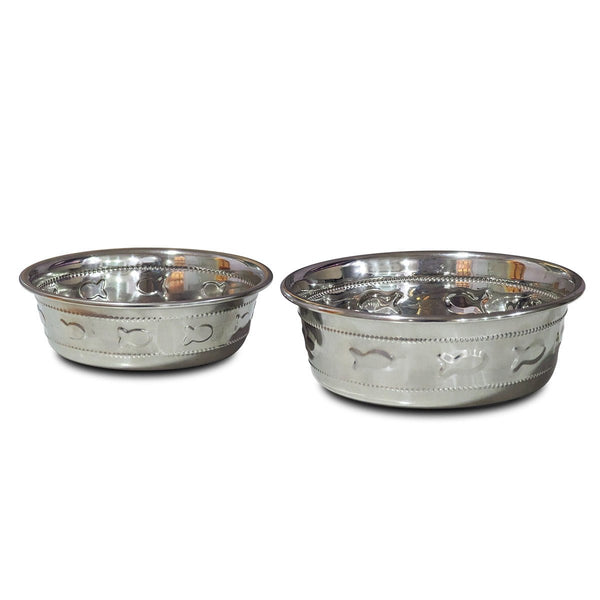 Premium Bowl Fish Embossed - 350 ML - Shopivet.com
