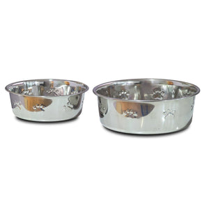 Premium Bowl Paw Embossed - 1830 ML - Shopivet.com