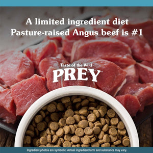 PREY Angus Beef Limited Ingredient Formula - 11.4kg(25 lbs) - Shopivet.com