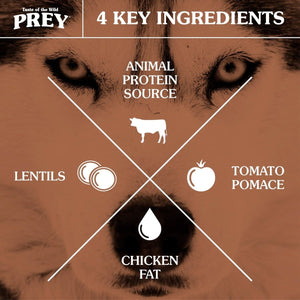 PREY Angus Beef Limited Ingredient Formula - 3.63kg (8 lbs) - Shopivet.com