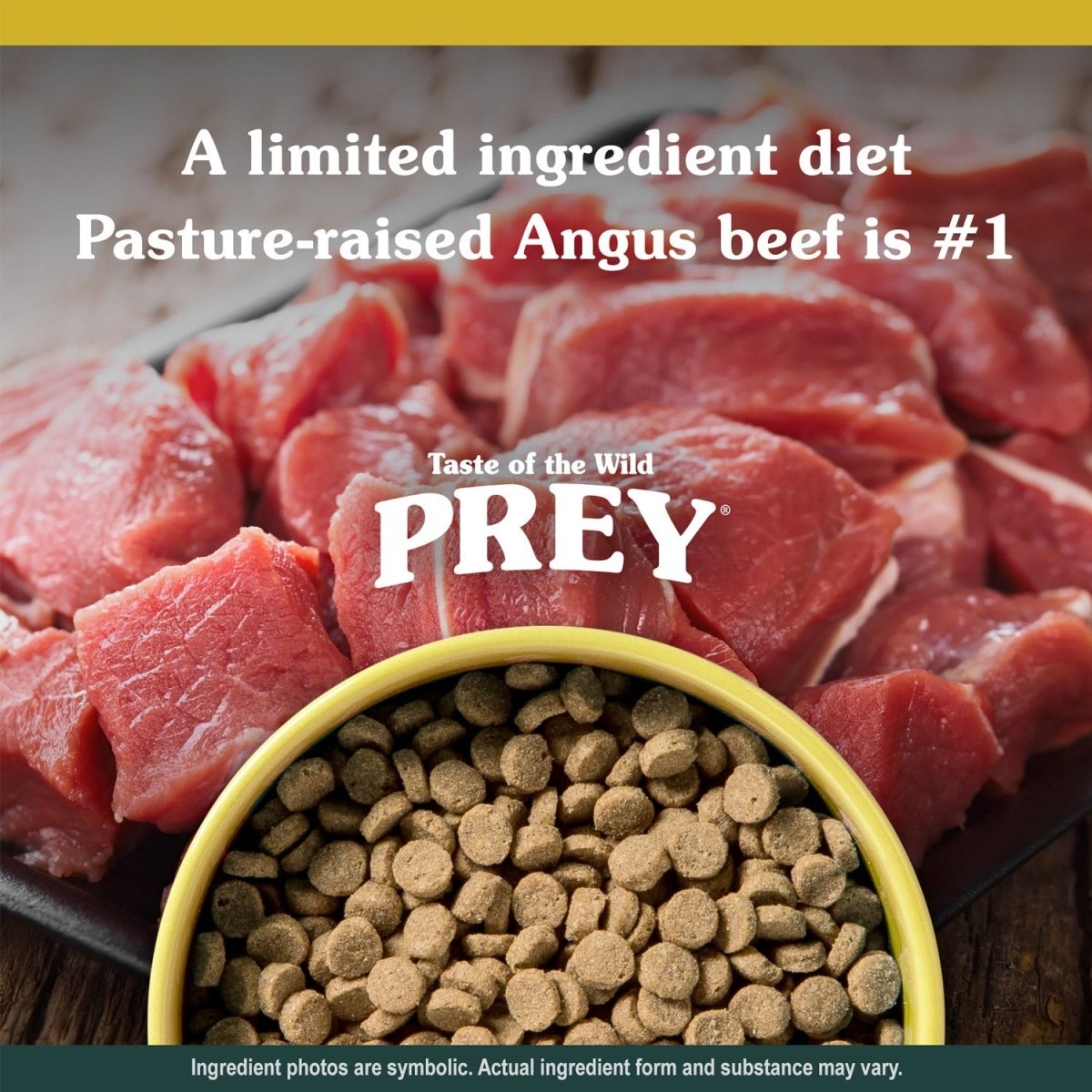 PREY Angus Beef Limited Ingredient Formula for Cats - 6.8kg(15 lbs) - Shopivet.com