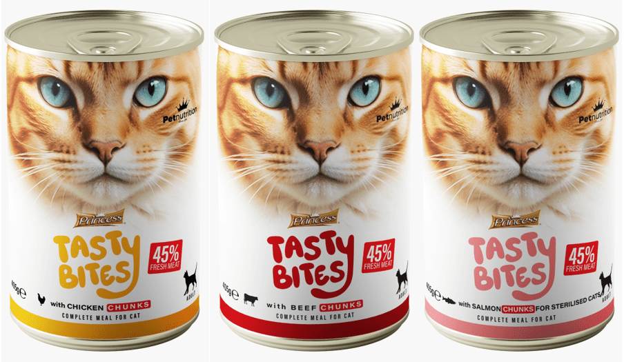 Princess Tasty Bites Chunks 405g - Princess Tasty Bites Chicken 405G - Shopivet.com