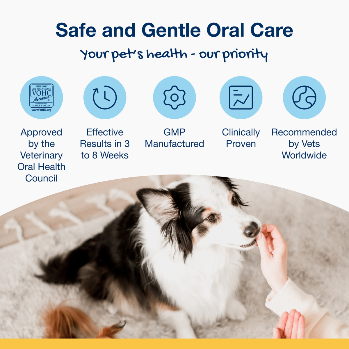 ProDen PlaqueOff Dental Bites for Small Dogs - Veggie Flavour 60 g