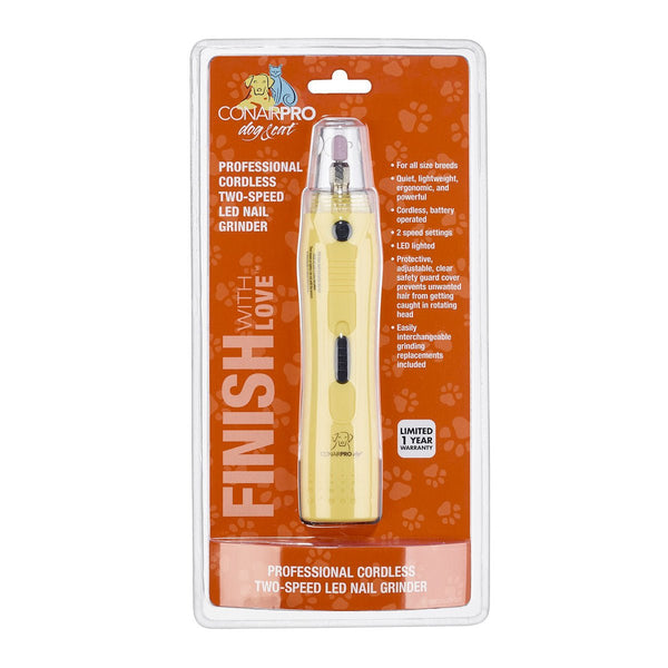 Professional Cordless Two - Speed LED Nail Grinder - Shopivet.com