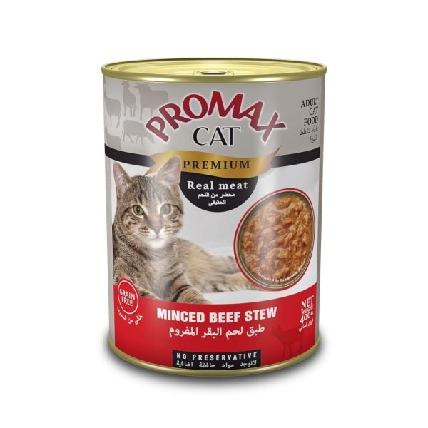 PROMAX CAT PREMIUM MINCED STEW 400G - Shopivet.com