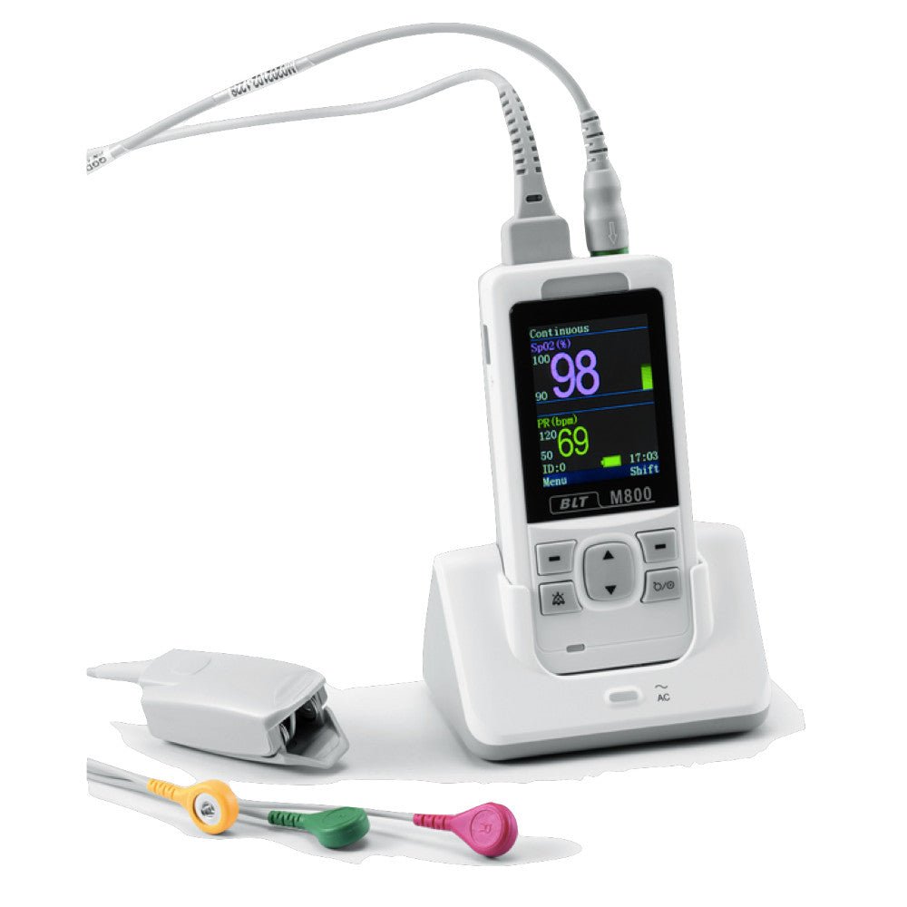 Pulse Oximeter M800 Vet - S1 With 3 - Lead Ecg - Shopivet.com