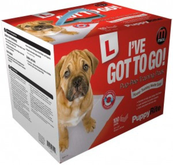 Pup-Pee Training Pads - Pack of 50 - Shopivet.com