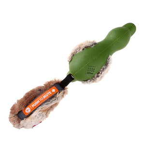 Push To Mute Duck with Plush Tail - pink - Shopivet.com