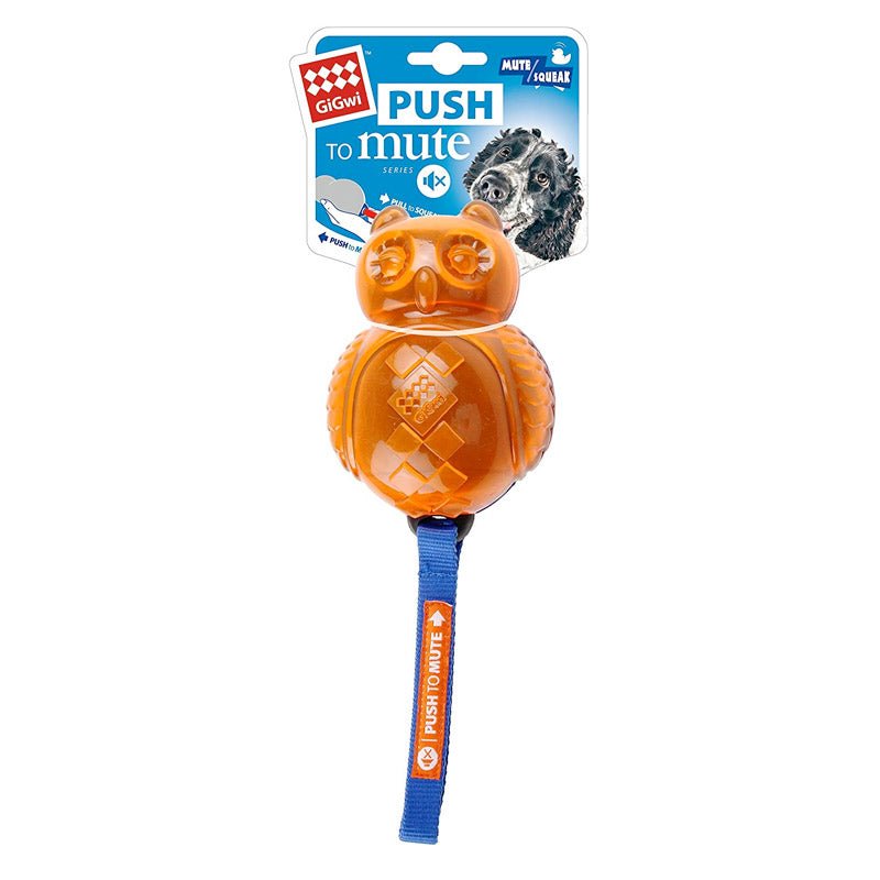 Push to Mute OWL Blue/Orange Solid/Transparent - Shopivet.com