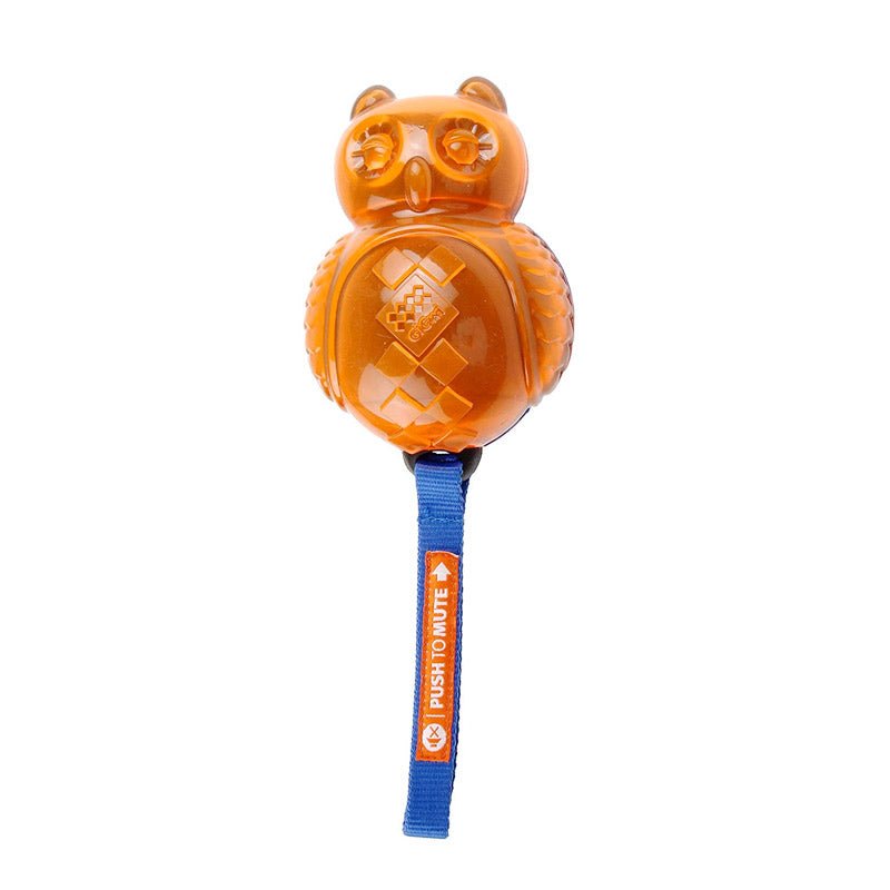 Push to Mute OWL Blue/Orange Solid/Transparent - Shopivet.com