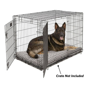 QuietTime® Deluxe Ombré Swirl Pet Bed – Grey - 22 inch - Shopivet.com