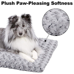 QuietTime® Deluxe Ombré Swirl Pet Bed – Grey - 24 inch - Shopivet.com