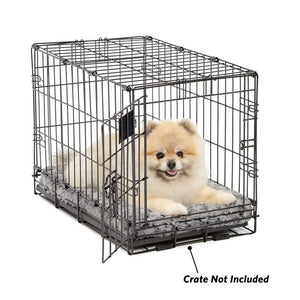 QuietTime® Deluxe Ombré Swirl Pet Bed – Grey - 36 inch - Shopivet.com