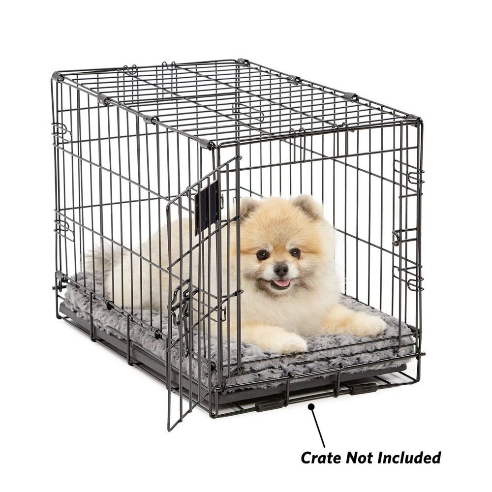 QuietTime® Deluxe Ombré Swirl Pet Bed – Grey - 42 inch - Shopivet.com