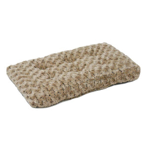 QuietTime Deluxe Ombre Swirl Taupe to Mocha Pet Bed - 22 inch - Shopivet.com