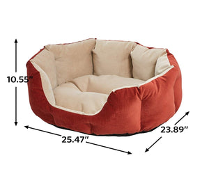 QuietTime Deluxe Russett Tulip Bed (Small) - Shopivet.com