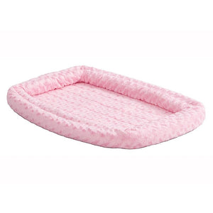 QuietTime Pink Fashion Double Bolster Bed - 36 inch - Shopivet.com