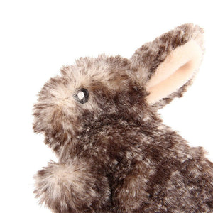 Rabbit Fluffy Plush Cat Toy with 3 Refillable Catnip Bags - Shopivet.com