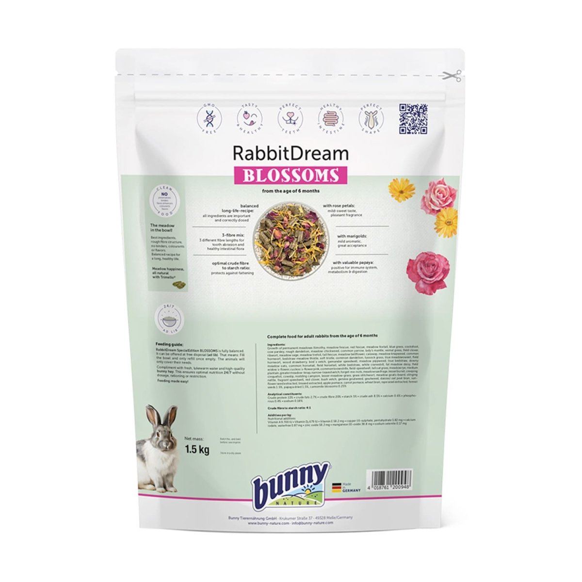 RabbitDream SPECIAL EDITION BLOSSOMS 1.5 Kg - Shopivet.com