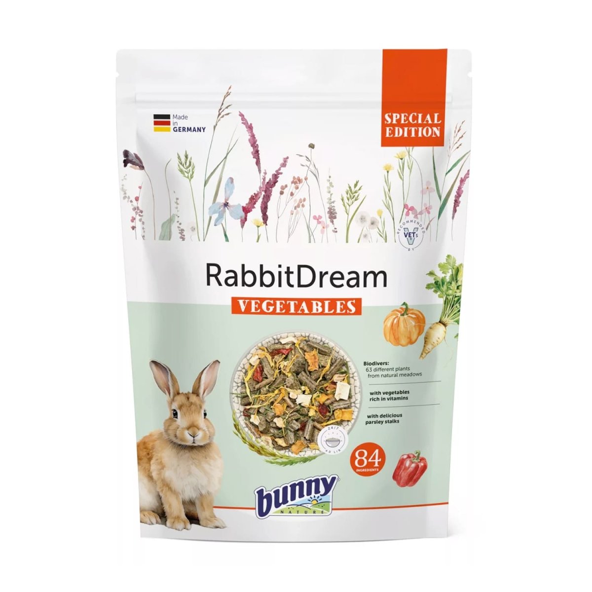 RabbitDream SPECIAL EDITION VEGETABLES 1.5 Kg - Shopivet.com