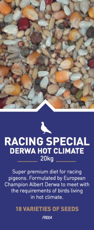 Racing Special Derwa Hot Climate 20 KG - Shopivet.com