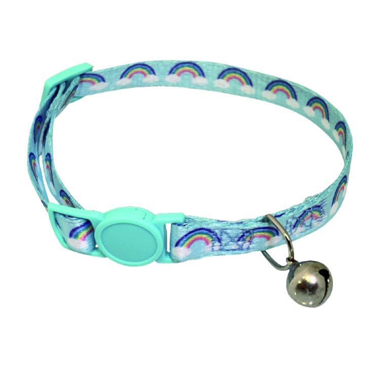 Rainbow Cat Collar, 1 x 30 cm - Shopivet.com