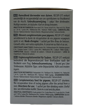 RECUP - LYT 12 Sachets of 20 gm - Shopivet.com