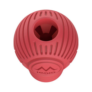 Red Bulb Dispensing Treat Dog Toy – Medium - Shopivet.com