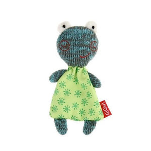 Refillable Catnip (Frog) with 3 Catnip Tea bags in Ziplock Bag - Shopivet.com
