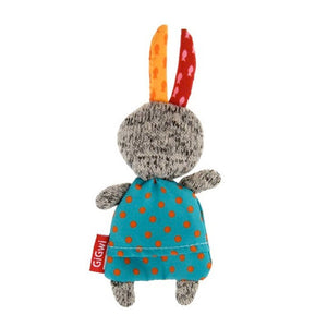 Refillable Catnip (Rabbit) with 3 catnip teabags in ziplock bag - Shopivet.com