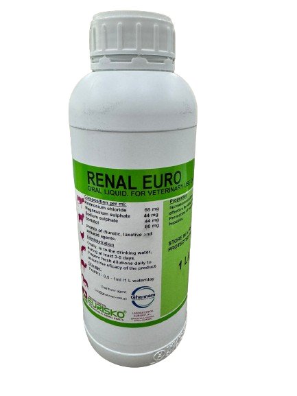 RENAL for Detoxification, kidney and liver disease 1L Renal tonic for animals - Shopivet.com