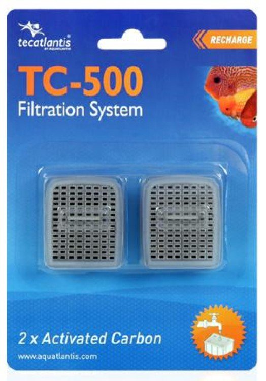 Replacement Carbon for Tortum filter TC-500 / 2 pcs - Shopivet.com