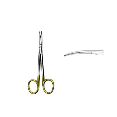Rl Iris Scissor Curved 11.5Cm Tc - Shopivet.com